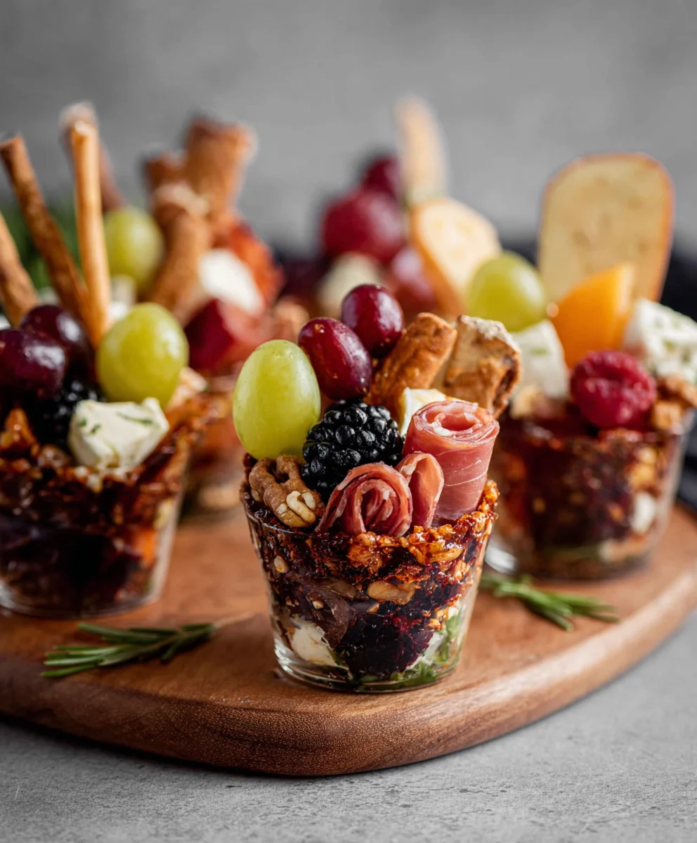 Easy Individual Charcuterie Cups- Party Perfect Bites