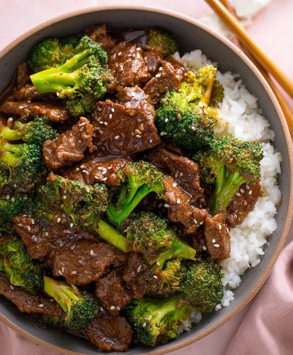 Easy Beef Broccoli Stir Fry- Quick Dinner