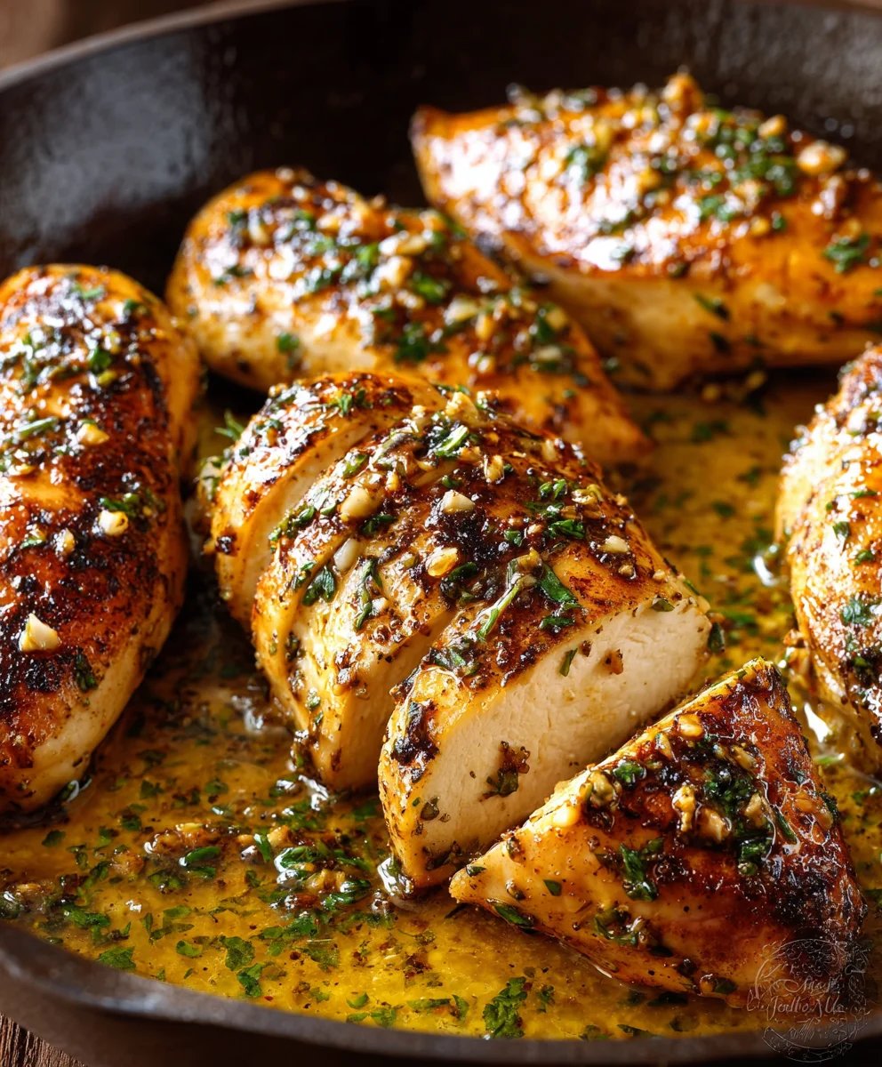 Easy Garlic Butter Chicken- Quick & Flavorful Recipe