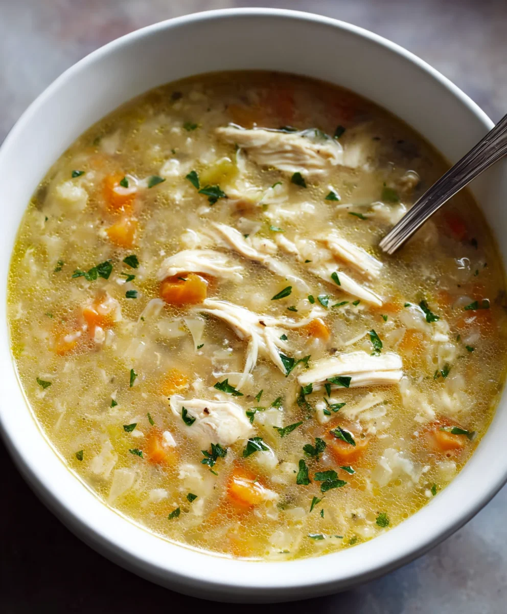 Soothing Anti-Inflammatory Chicken Soup Recipe
