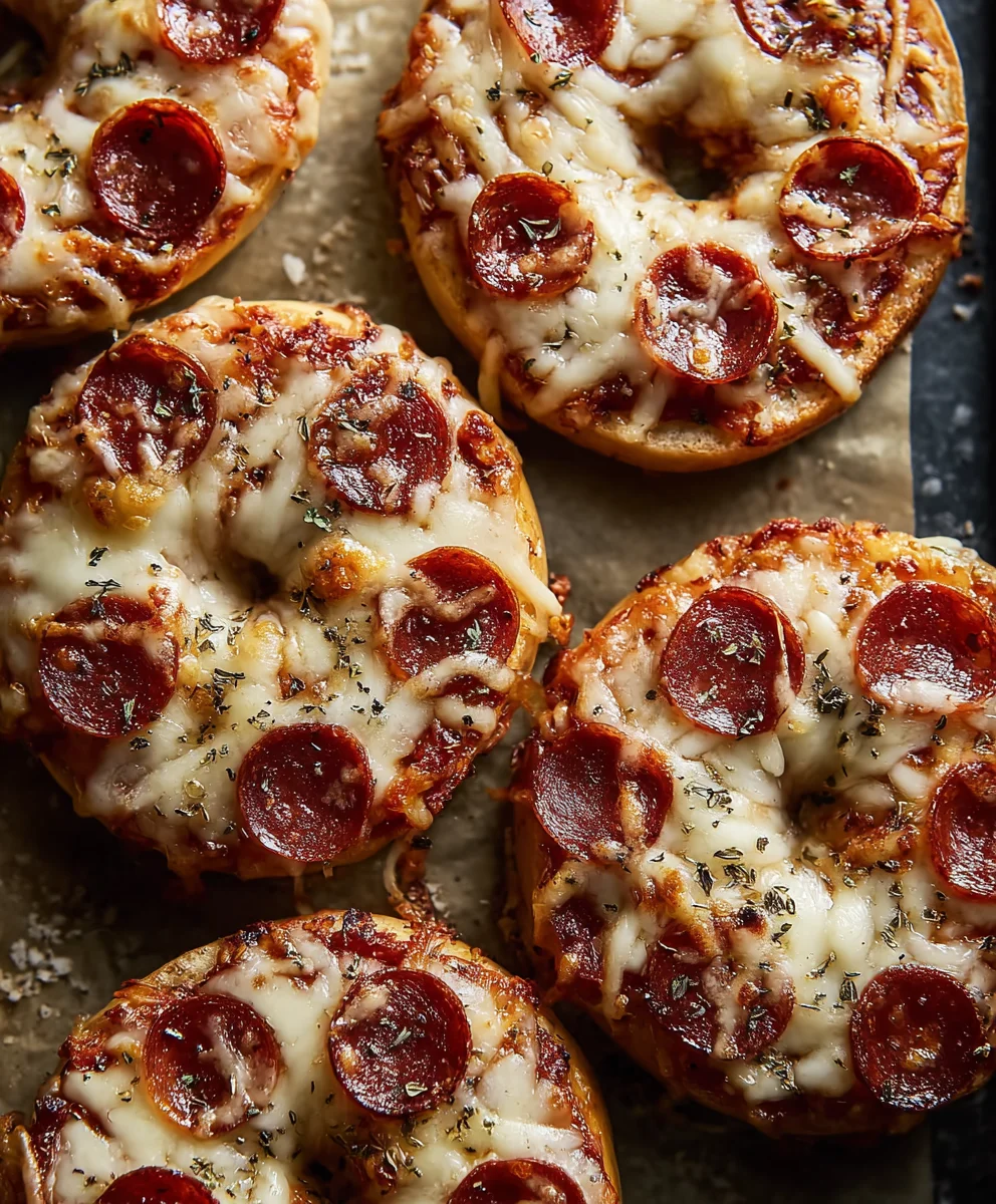 Easy Homemade Pizza Bagels- Quick & Delicious Recipe