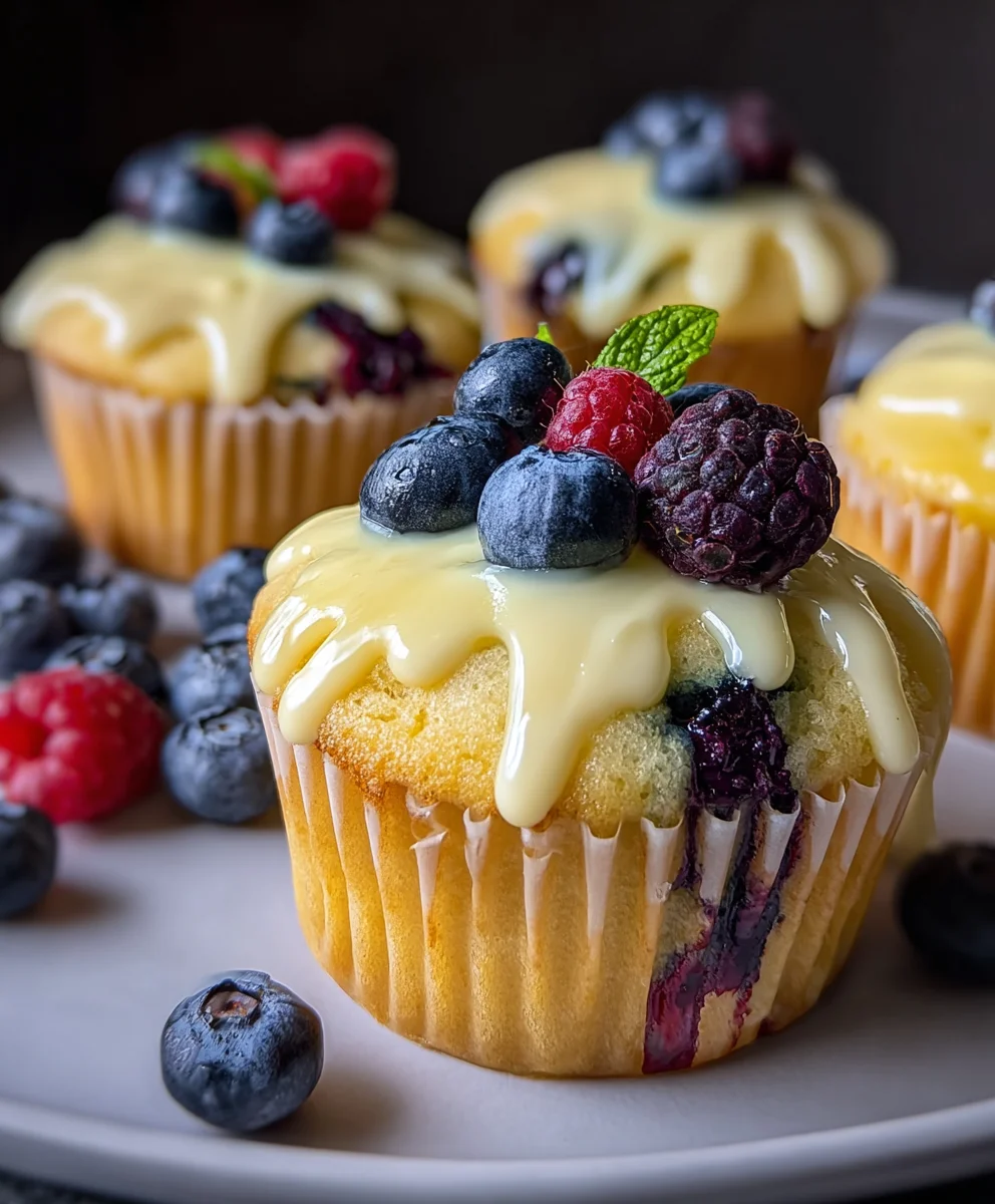 Summer Lemon Berry Cupcakes-Zesty & Sweet Recipe