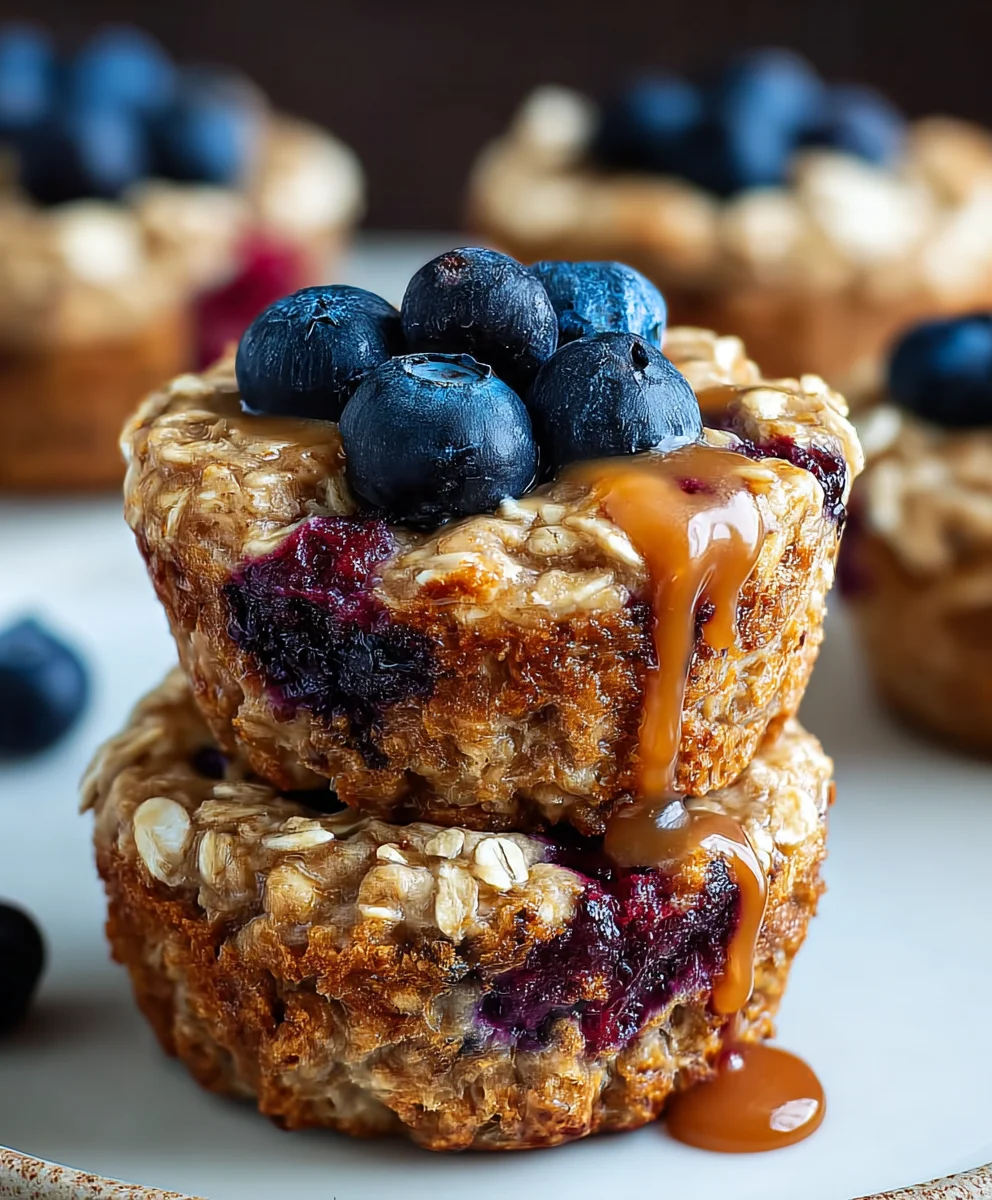 Easy Baked Oatmeal Breakfast Cups-Healthy & Quick