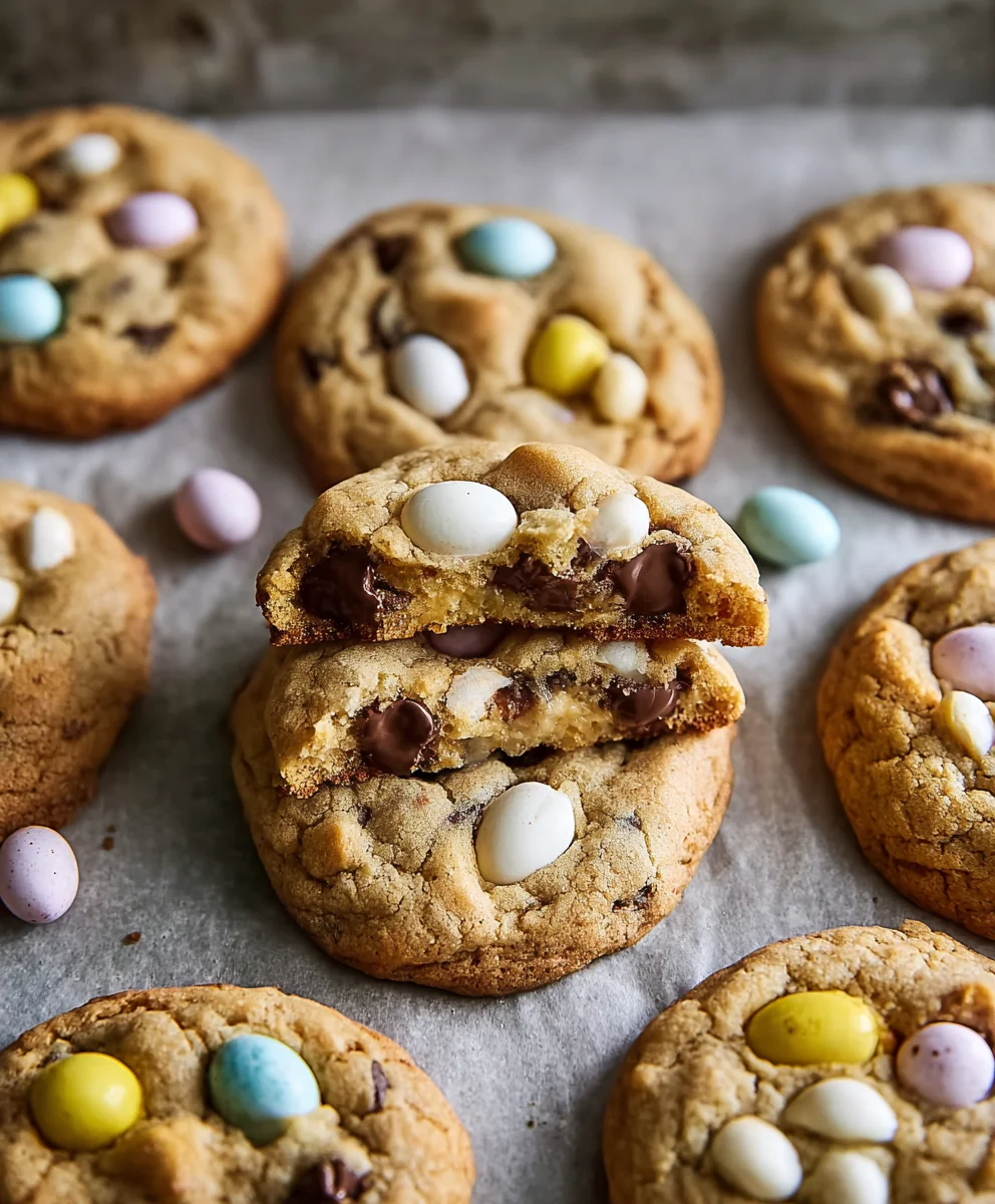 Thick Chocolate Chip Cookies Mini Egg Recipe