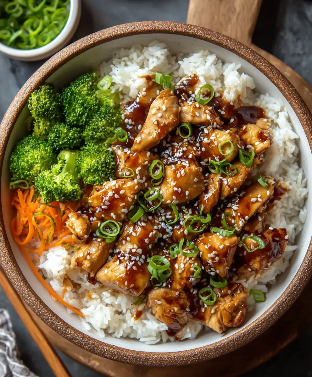 Easy Teriyaki Beef Rice Bowl Recipe