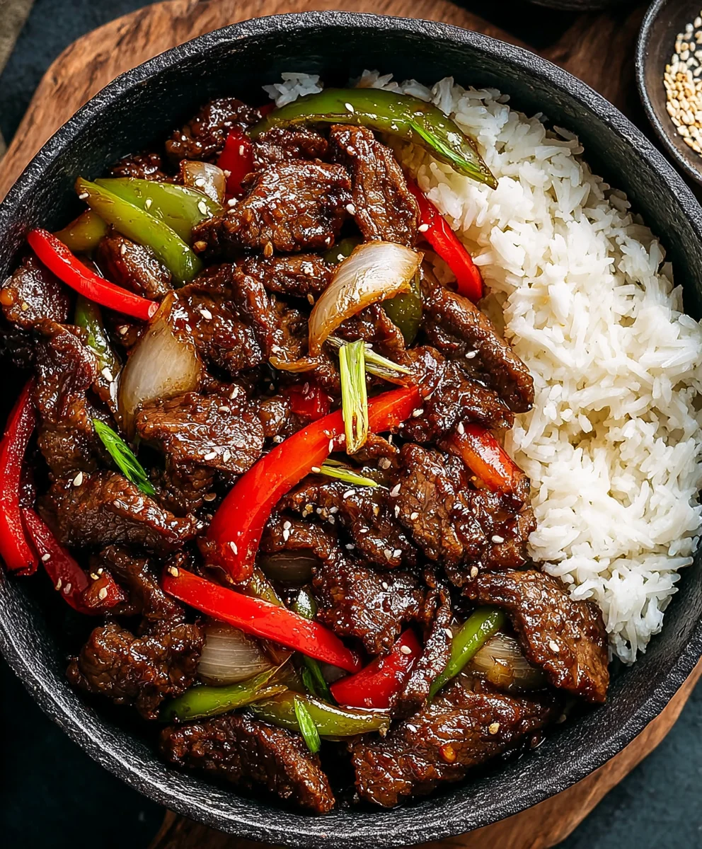 Flavorful Black Pepper Beef Stir Fry - Quick & Easy Recipe