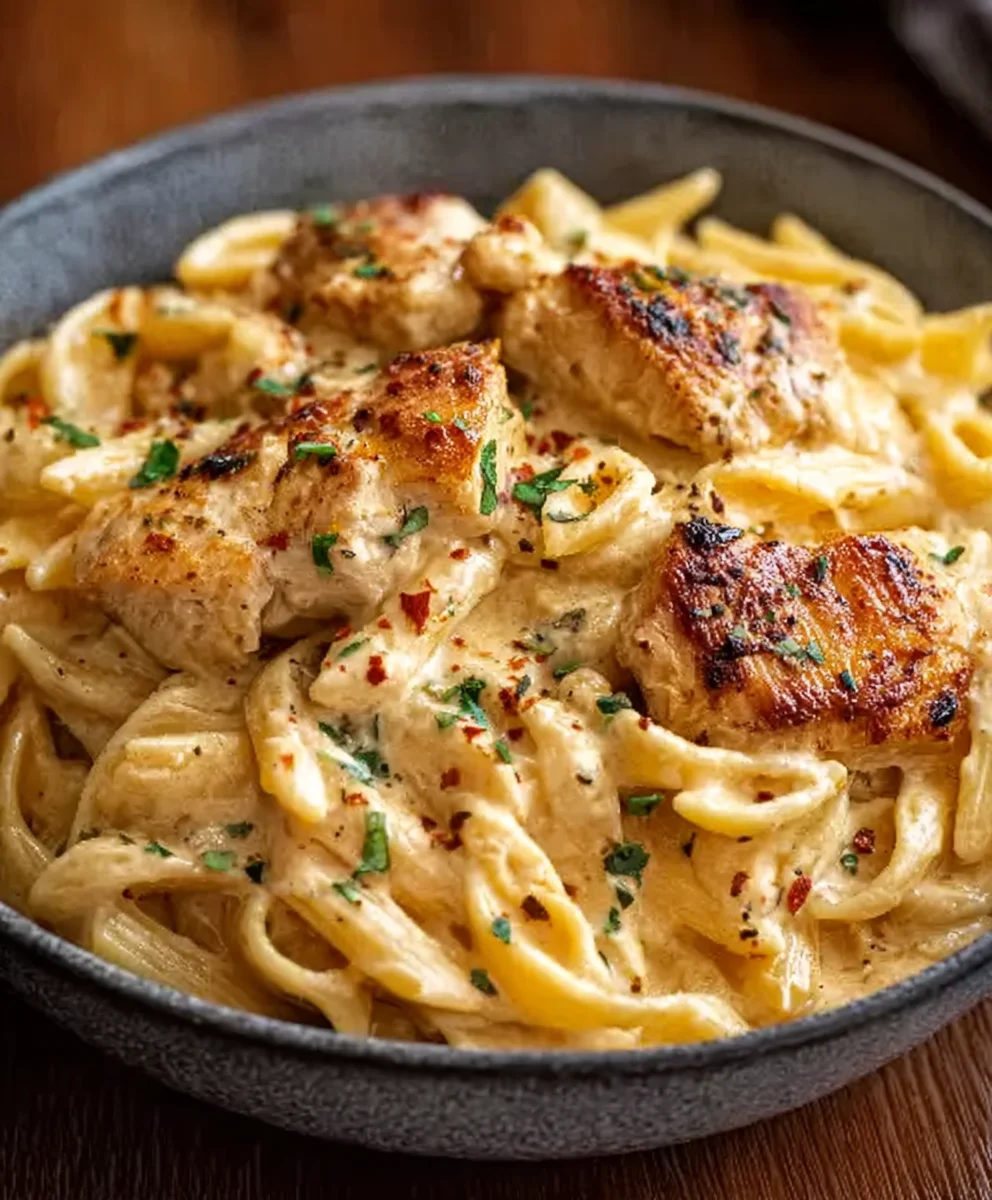 Creamy Cajun Chicken Pasta Dinner