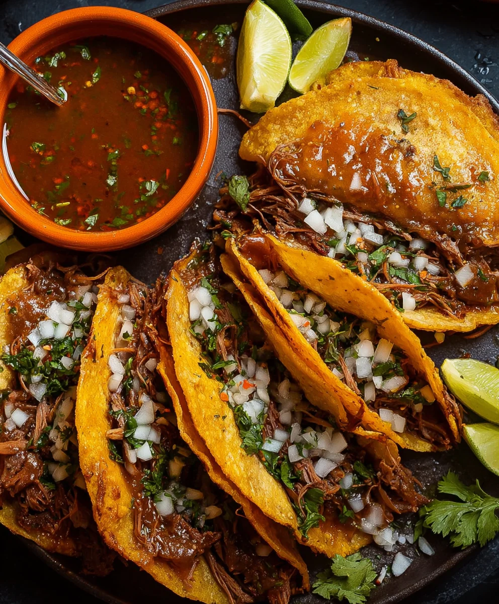 My Favorite Beef Birria Tacos-Authentic & Easy Recipe