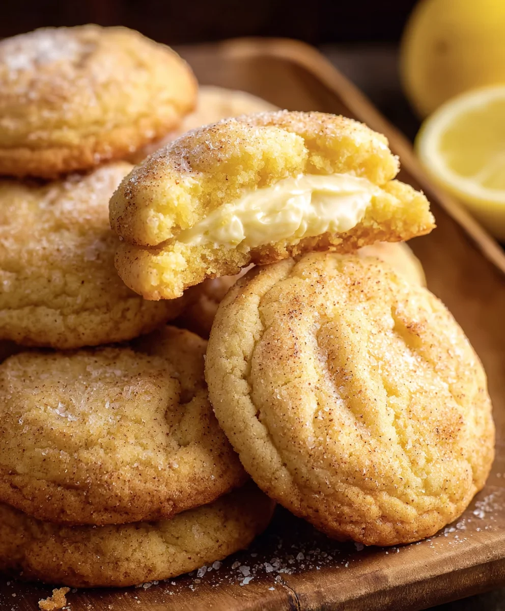 Lemon Cheesecake Cookies - Easy & Delicious Recipe