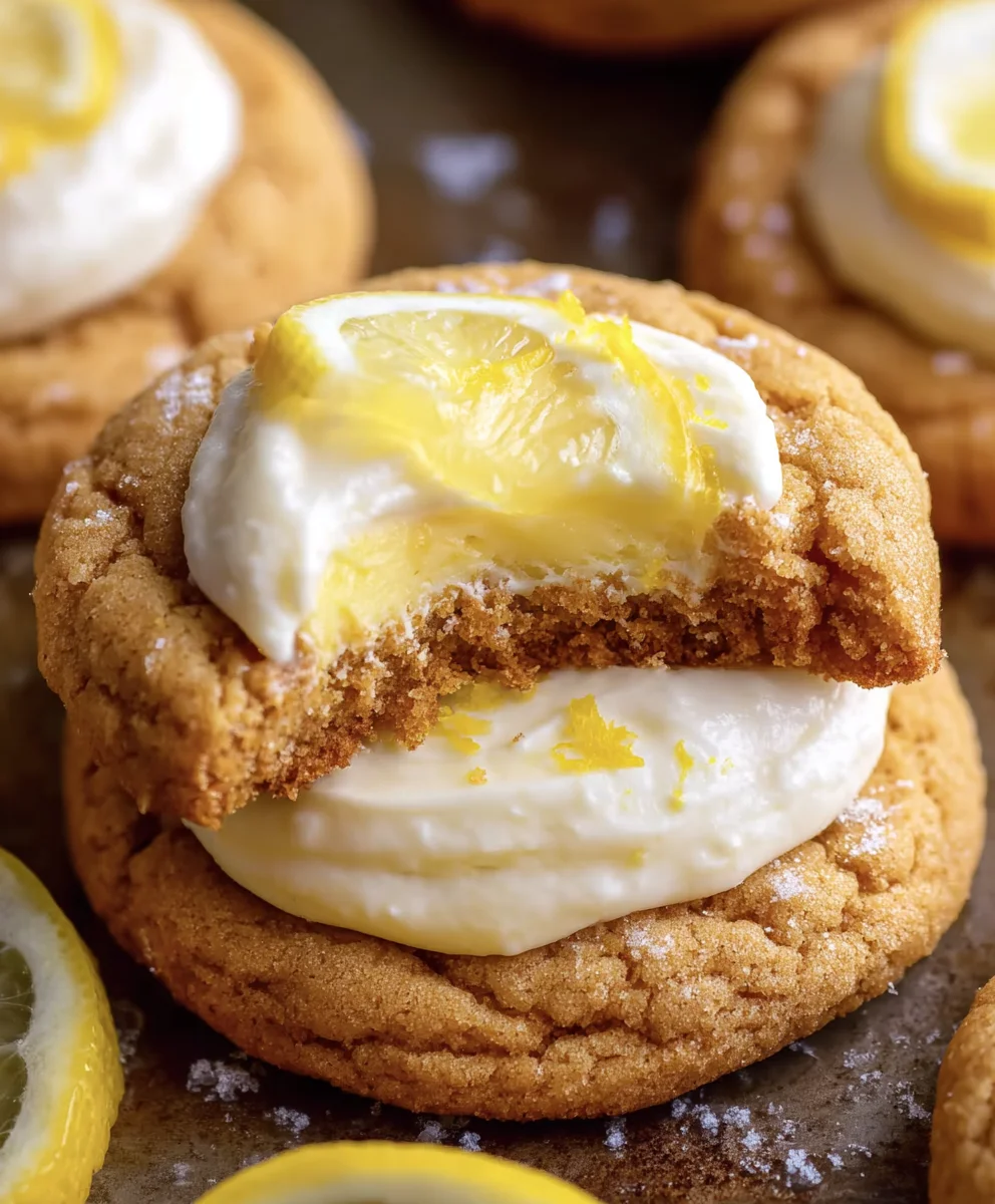 Lemon Cheesecake Cookies - Easy & Delicious Recipe