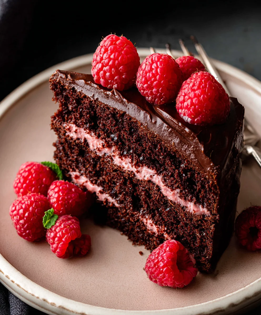 Decadent Chocolate Raspberry Cake Recipe - Easy & Delicious