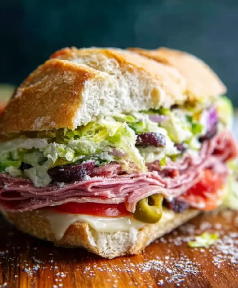 TikTok Viral Italian Beef Grinder Sandwich Recipe