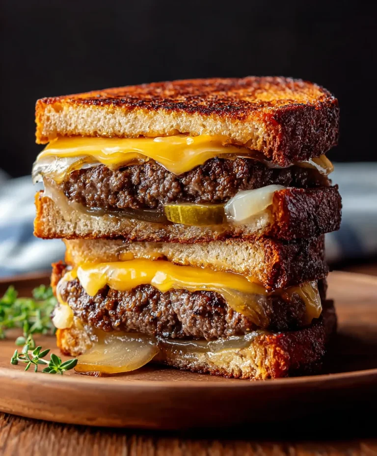 Classic Beef Patty Melt Recipe – Juicy & Delicious