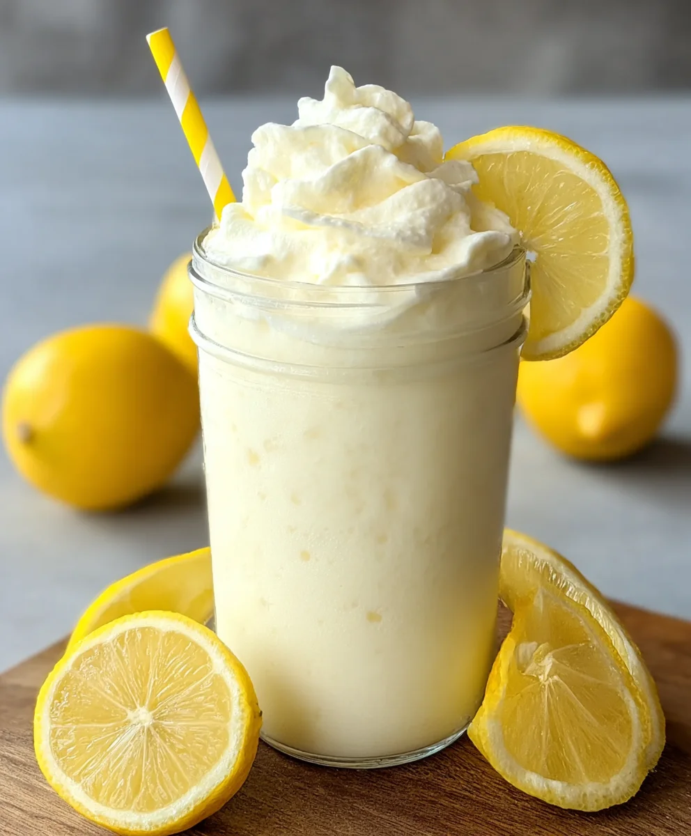 Copycat Chick-Fil-A Frosted Lemonade Recipe