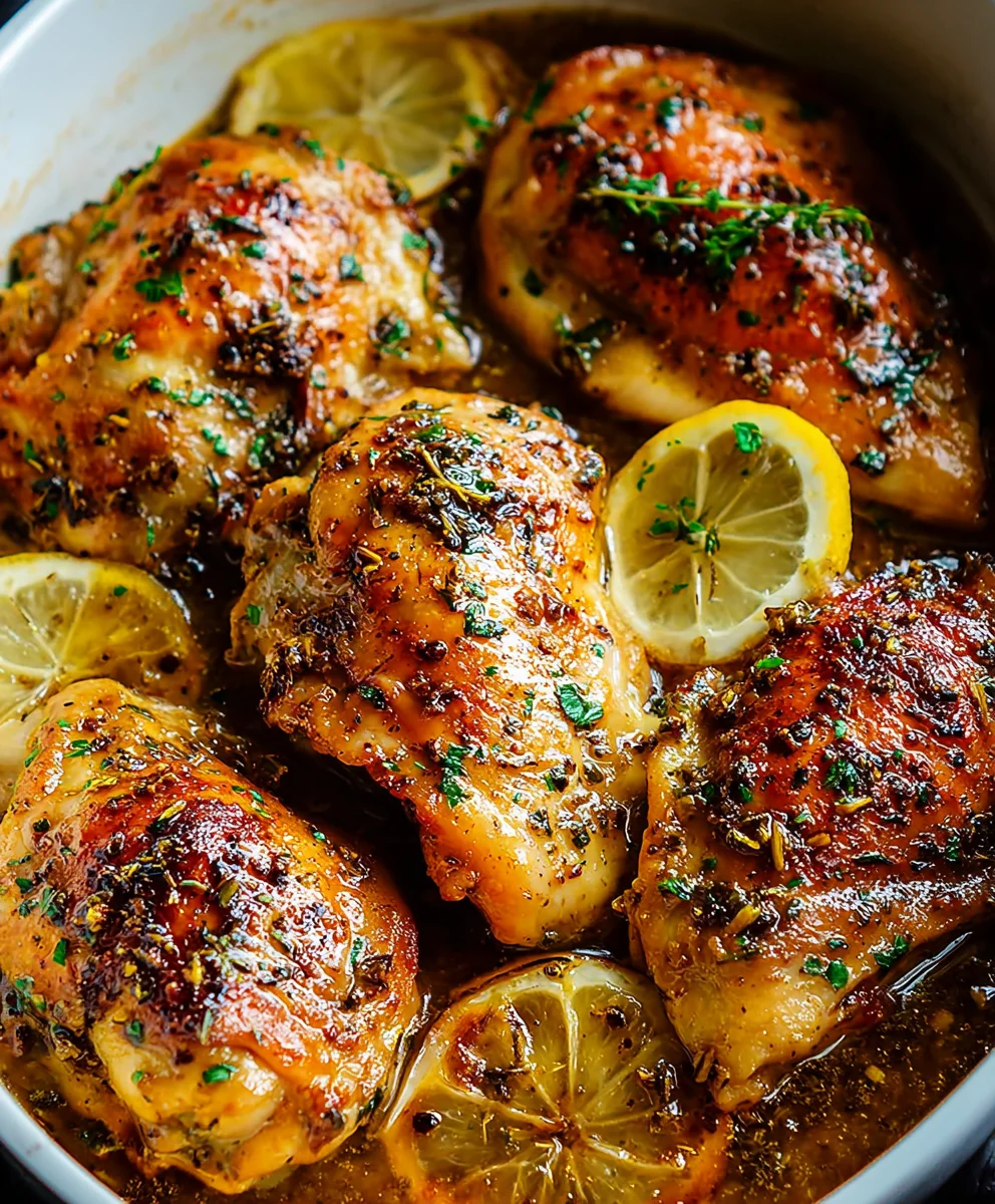 Easy Baked Lemon Butter Beef - Quick & Delicious