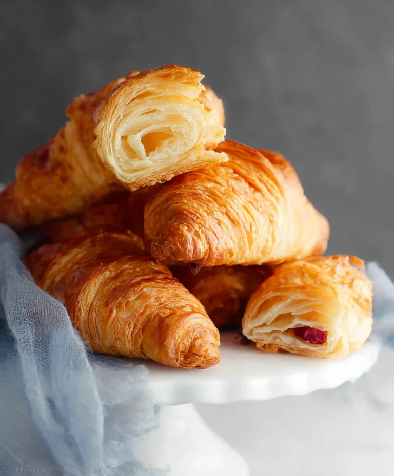 Flaky Homemade Croissants – Easy Step-by-Step Recipe