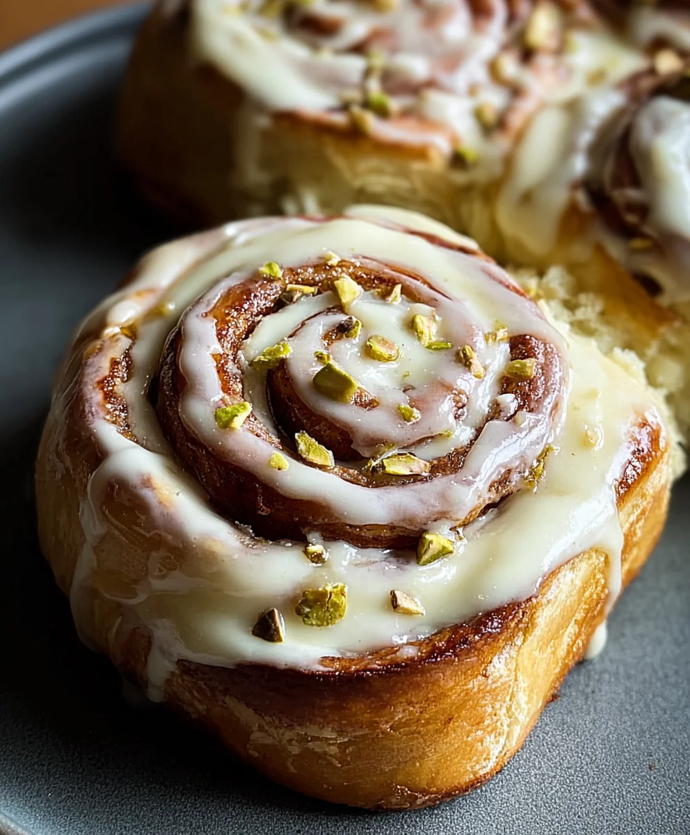 Small Batch Pistachio Cream Rolls-Cinnamon Twist