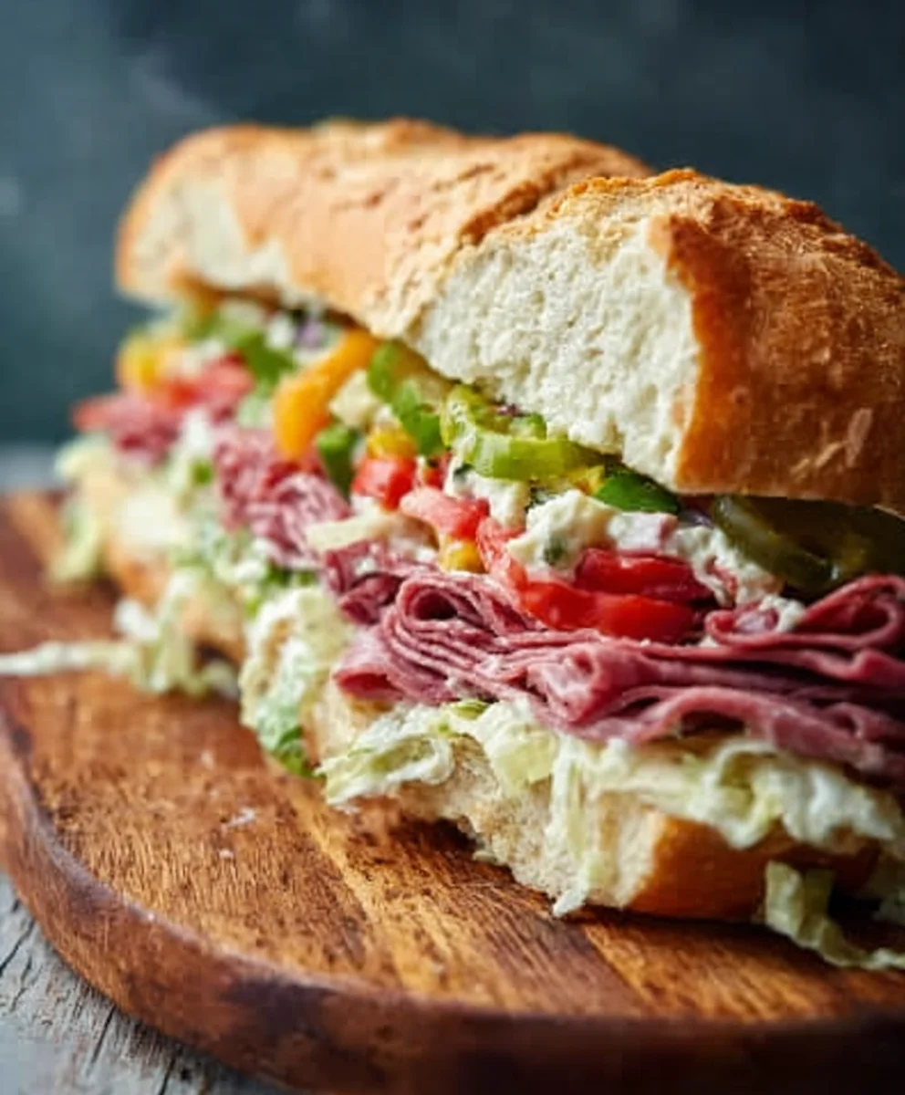 TikTok Viral Italian Beef Grinder Sandwich Recipe
