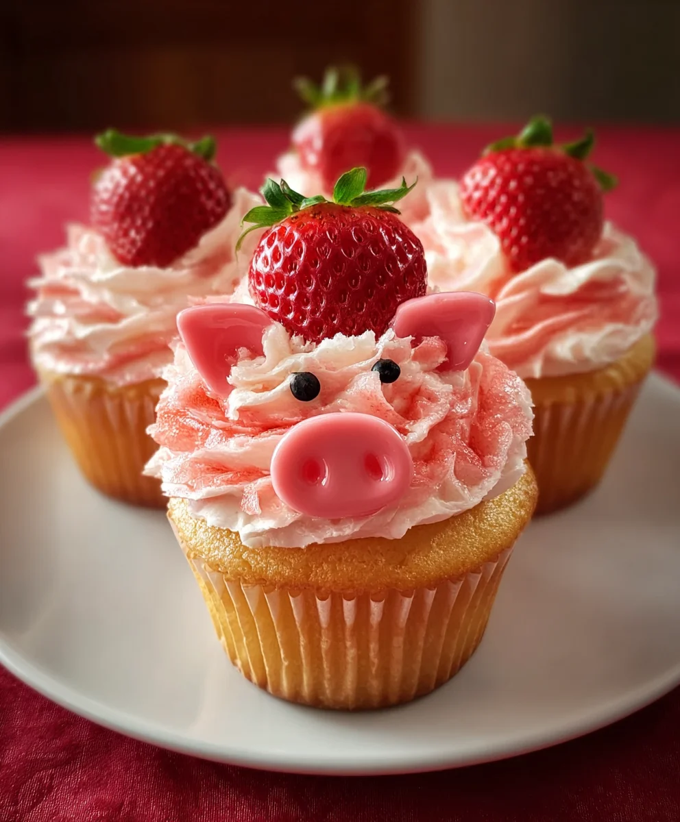 Strawberry Beefy Cupcake Recipe- Cute & Delicious Treats