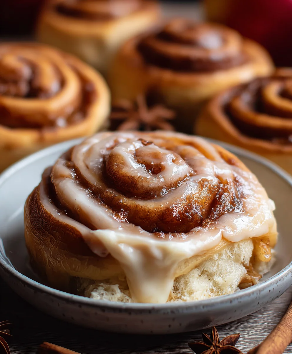Apple Cinnamon Rolls - Cozy Fall Treat