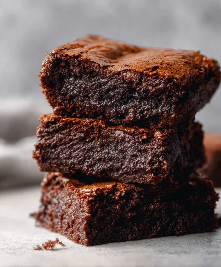 Easy Sourdough Discard Brownies – Fudgy & Simple