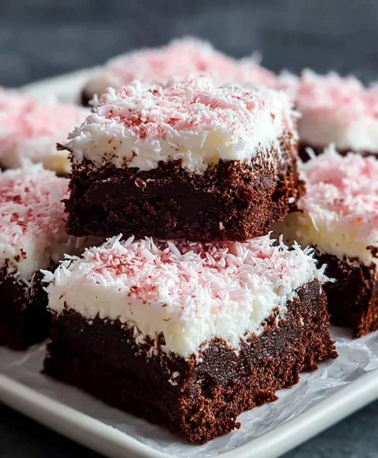 Sno Ball Brownies-Decadent Dessert Recipe