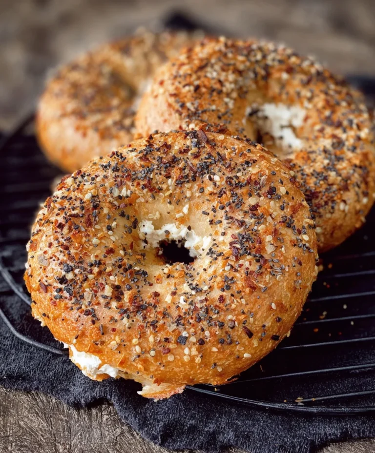 Protein Bagels with Cottage Cheese-Healthy Breakfast