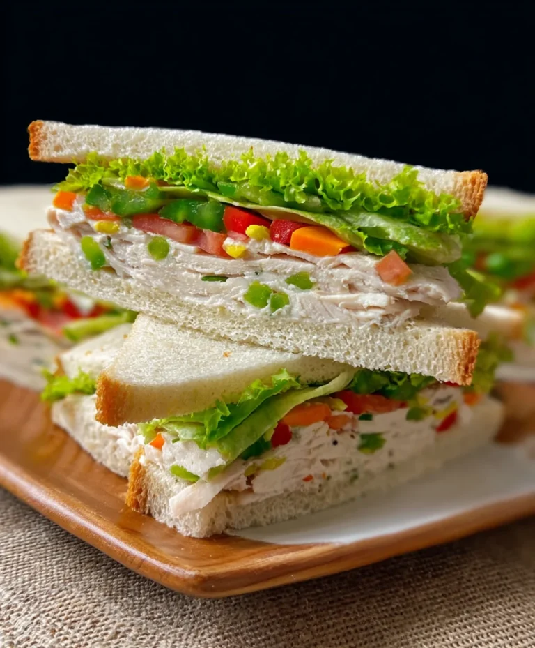 Easy Cold Chicken Sandwich Recipe – Bakery Style