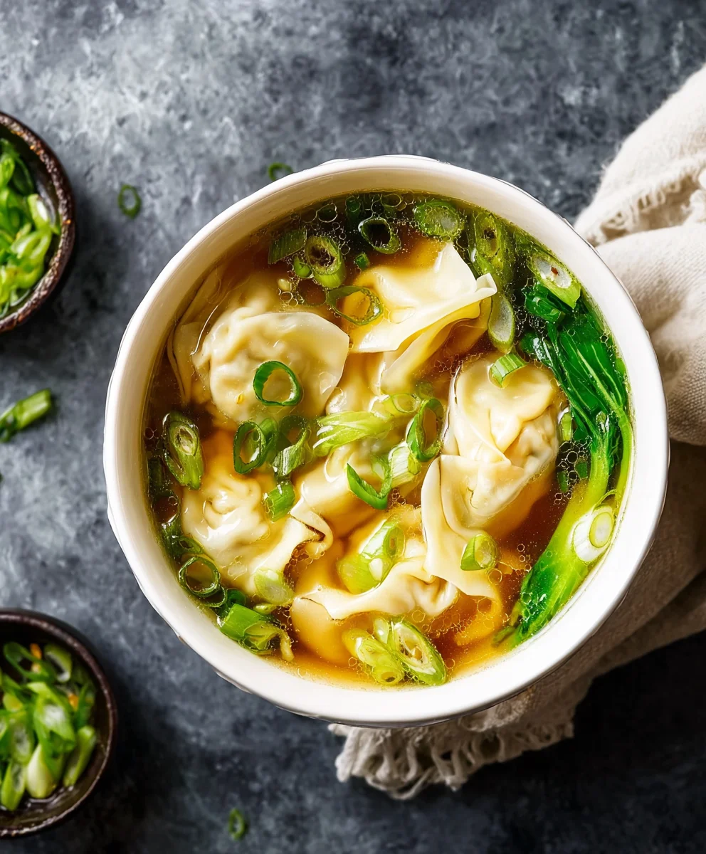 Easy Beef Wonton Soup Recipe - Comforting & Quick