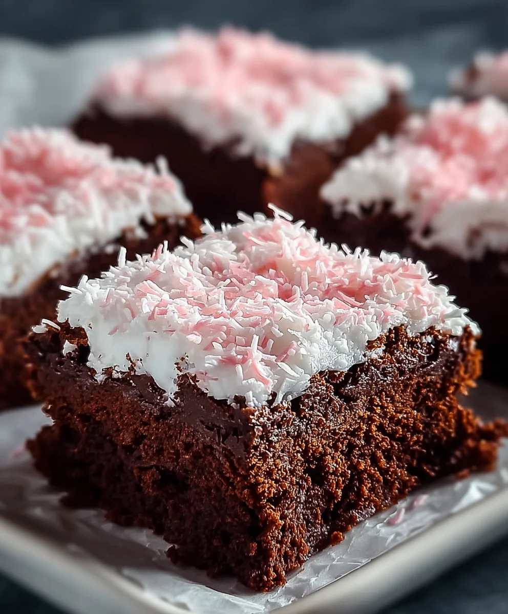 Sno Ball Brownies-Decadent Dessert Recipe
