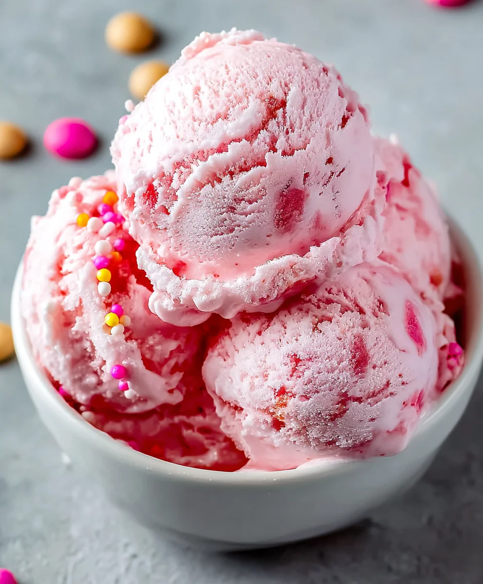 Bubblegum Ice Cream Recipe- Sweet Treat Fun