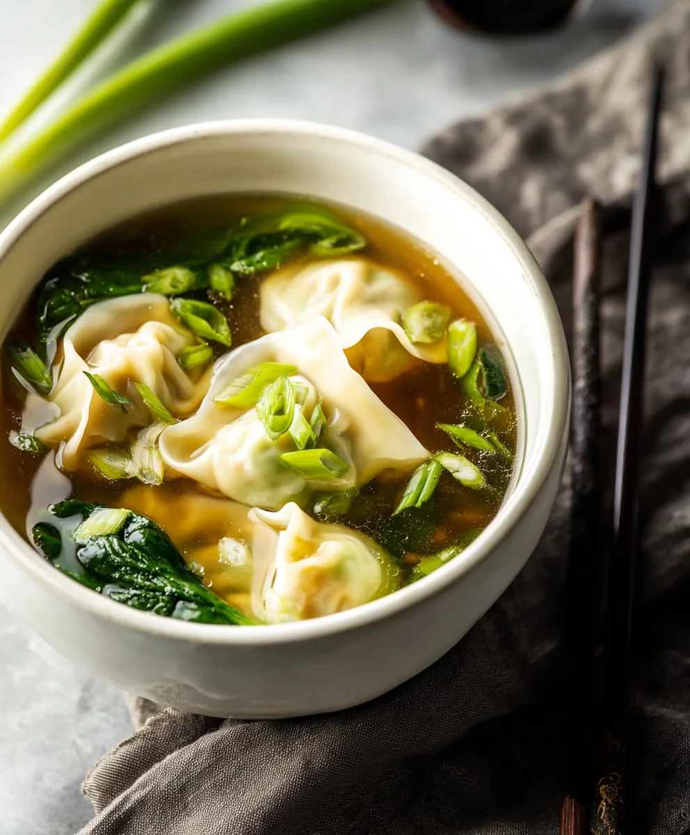 Easy Beef Wonton Soup Recipe - Comforting & Quick