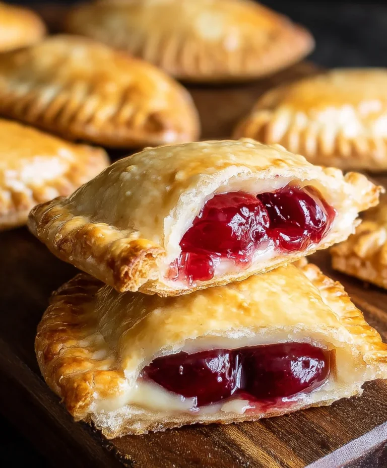 Cherry Cheesecake Hand Pies-Easy No-Bake Treat