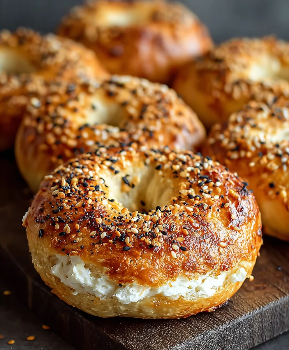 Greek Yogurt Bagels-High Protein Twist