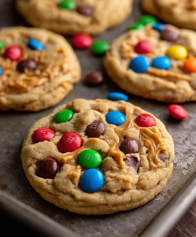 Peanut Butter M-M Cookies – Best Chewy Recipe