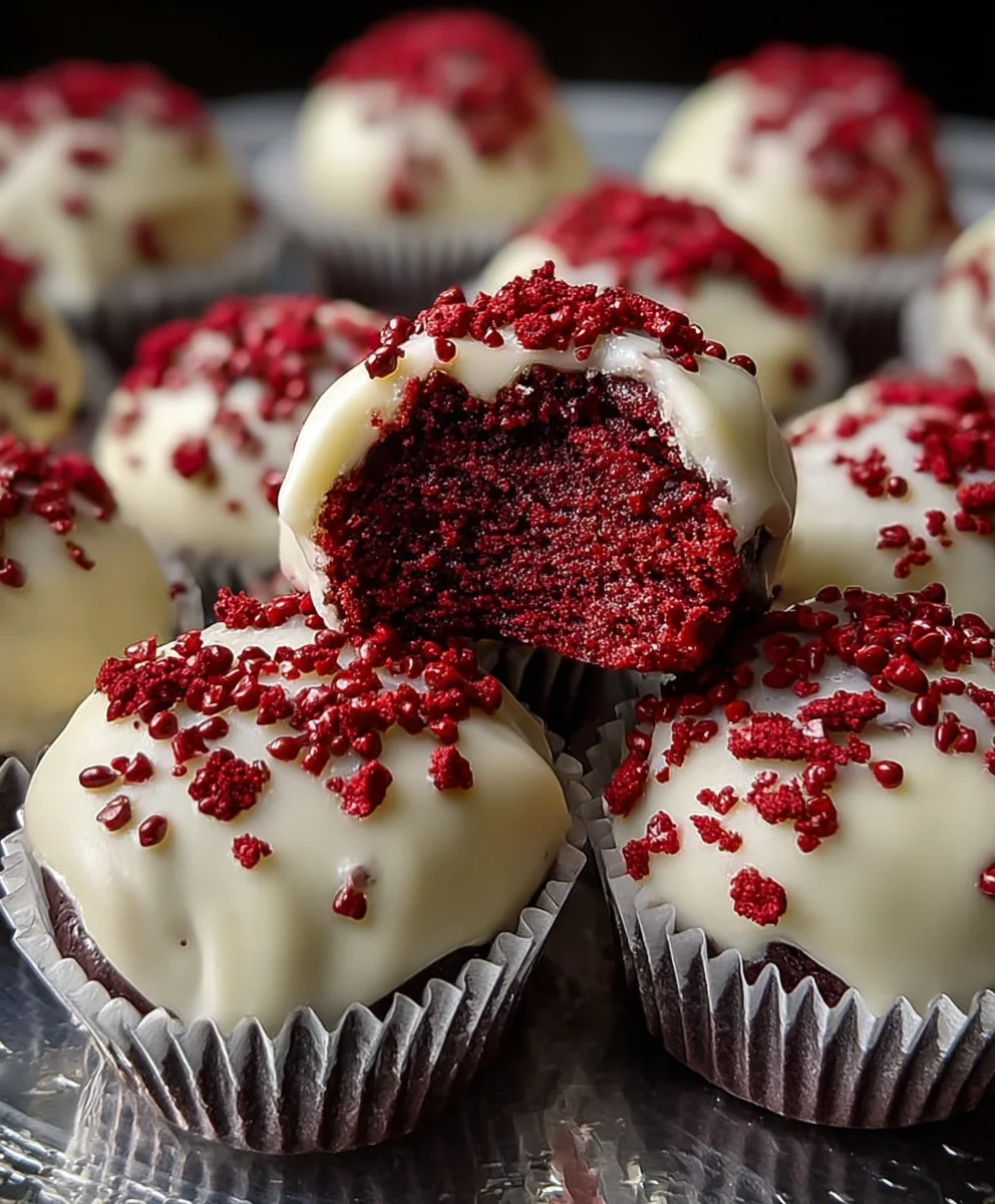 Cookies-Cream Red Velvet Bites - Irresistible Dessert