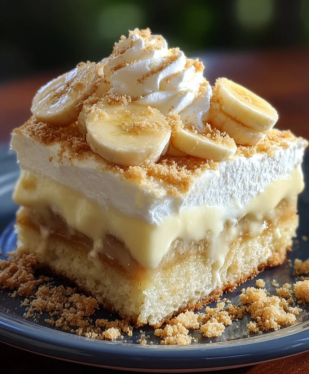 Banana Pudding Tres Leches Cake Recipe