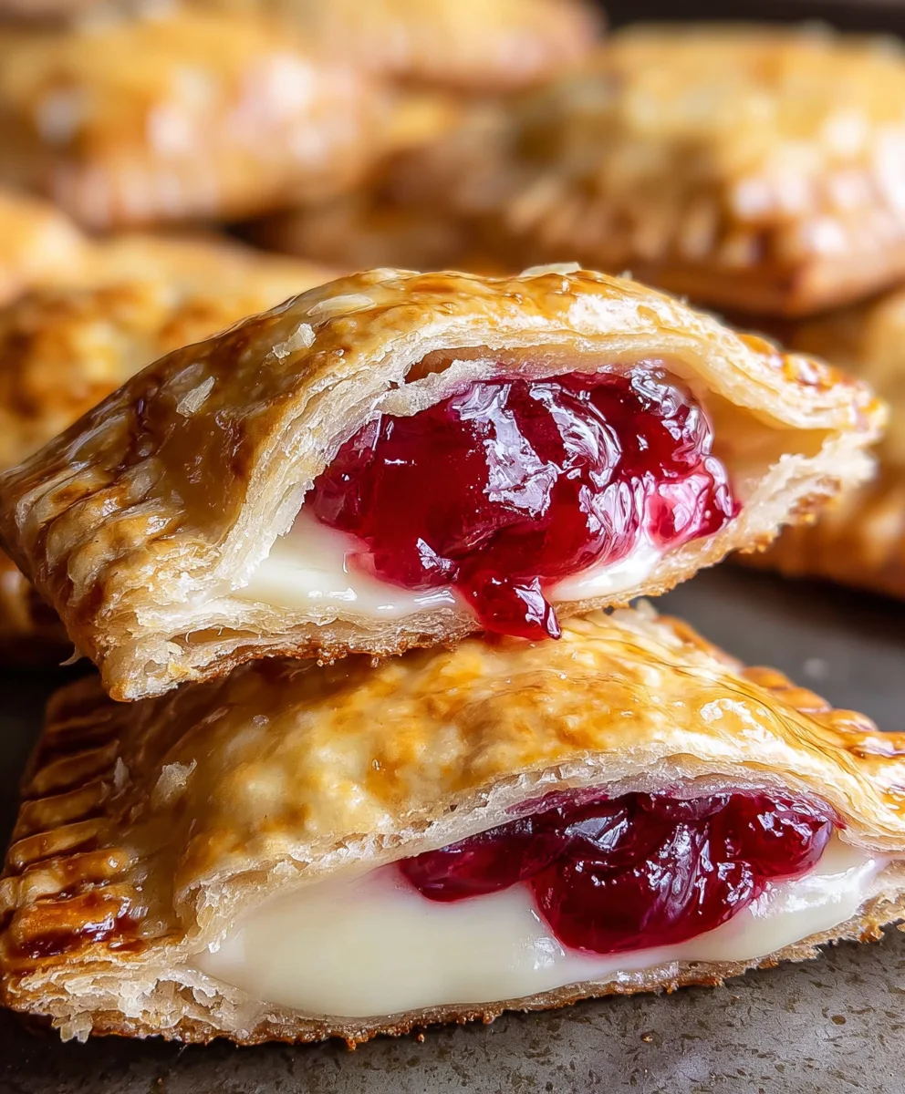 Cherry Cheesecake Hand Pies-Easy No-Bake Treat