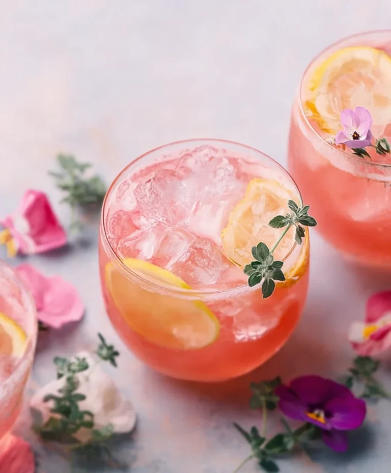 Refreshing Pink Lemonade Mocktail Recipe