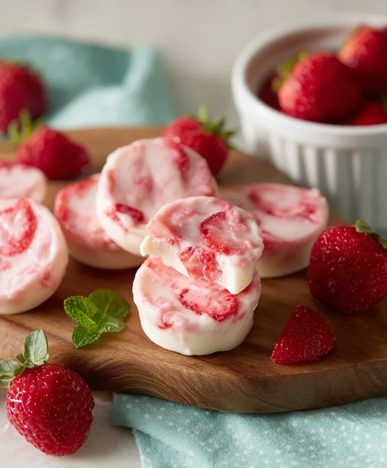 Easy Strawberry Yogurt Bites – Quick & Healthy Treat