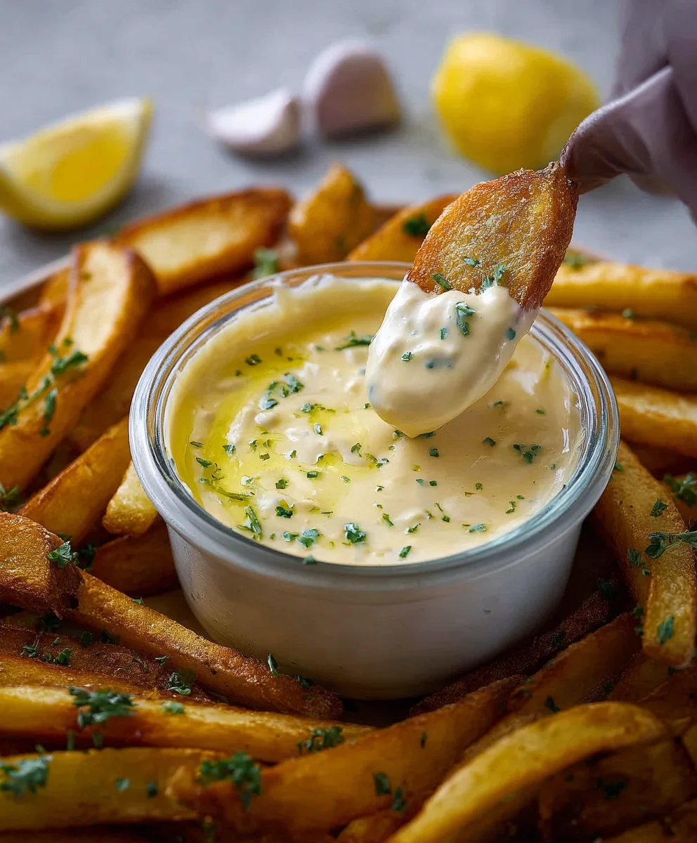 Easy Homemade Aioli Recipe-Garlic Mayo Dip