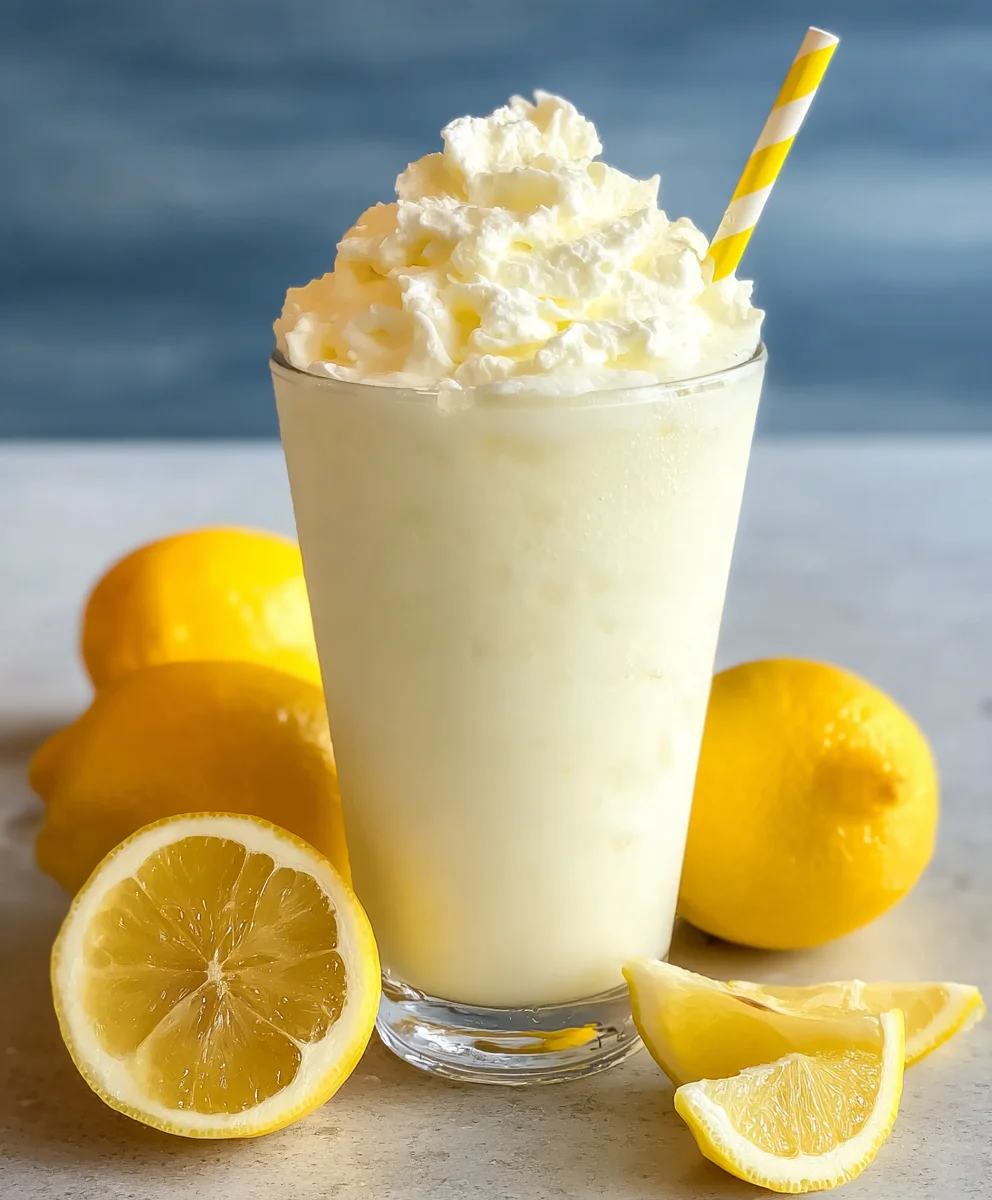 Copycat Chick-Fil-A Frosted Lemonade Recipe