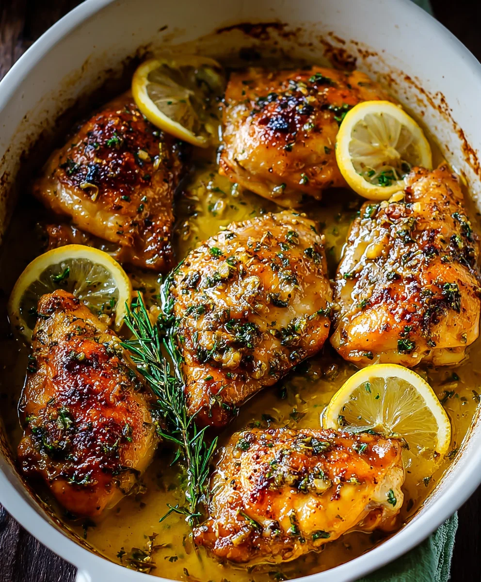 Easy Baked Lemon Butter Beef - Quick & Delicious