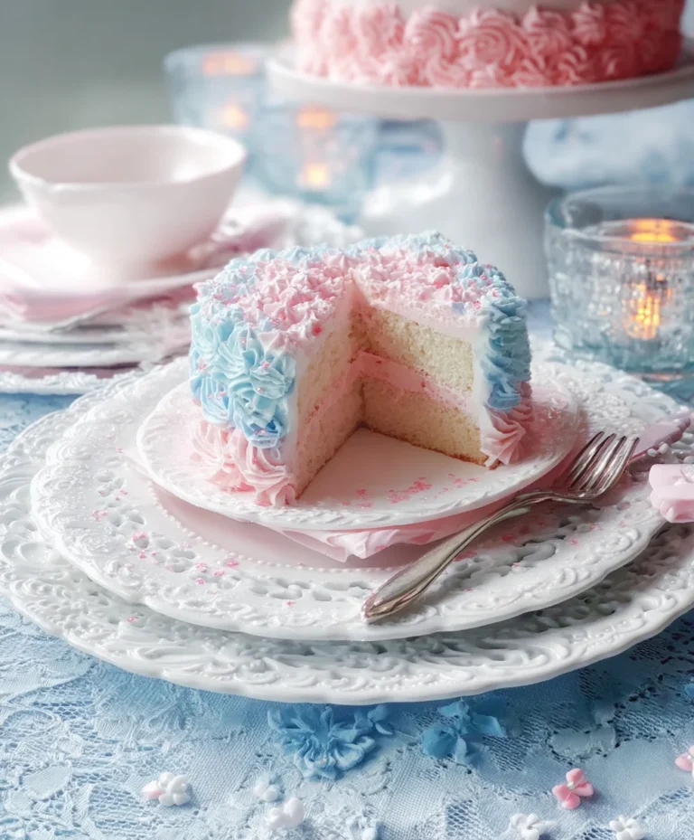 Dreamy Pink Blue Coquette Party Recipes-Sweet & Chic Treats