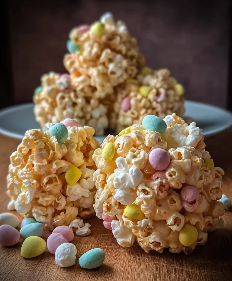 Easy Easter Popcorn Balls Recipe-Sweet Treats