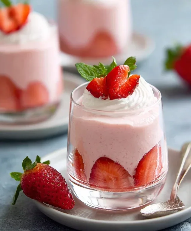Strawberry Mousse