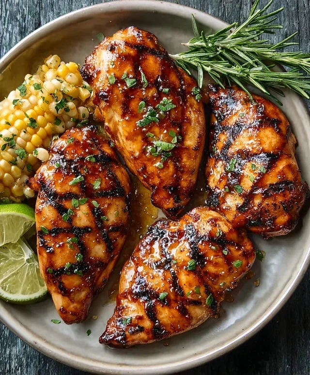 Grilled Hot Honey Chicken