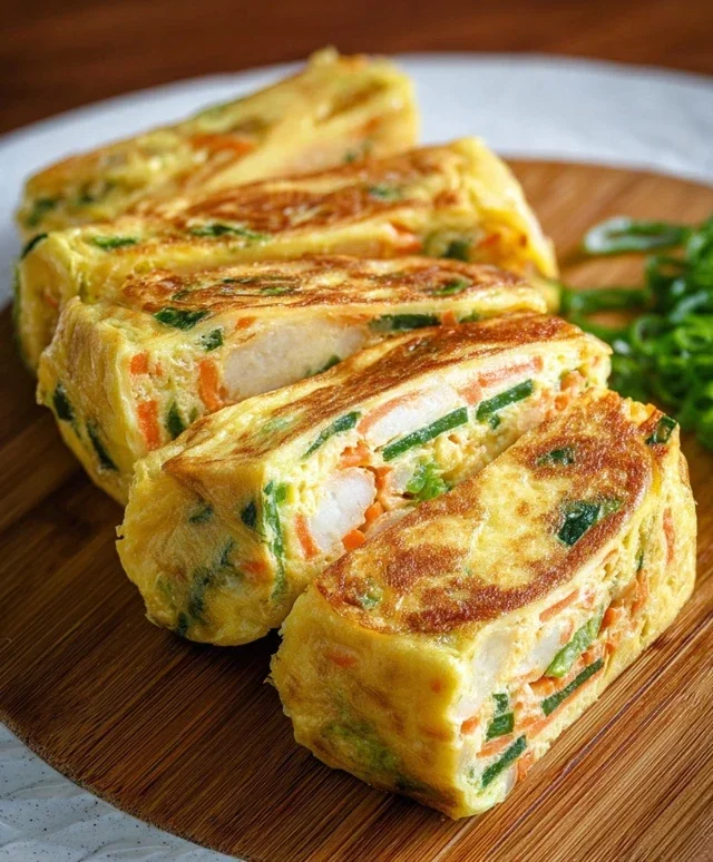 Gyeran Mari (Korean Rolled Omelette)