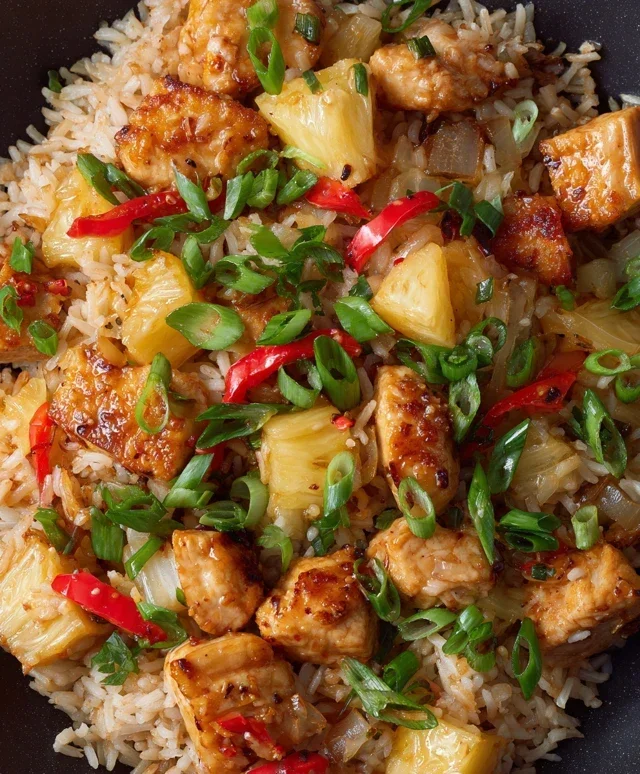 Pineapple Chicken and Rice