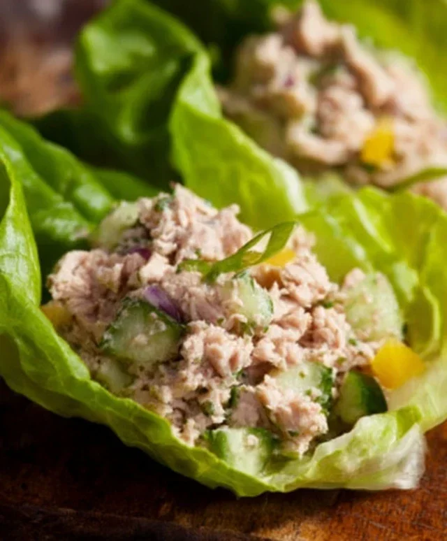 Tuna Lettuce Wraps